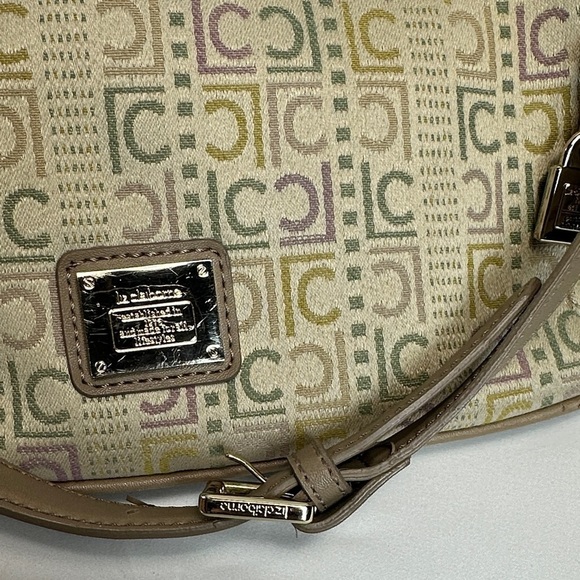 Liz Claiborne Multicolor Monogram Shoulder Bag - Picture 7 of 15